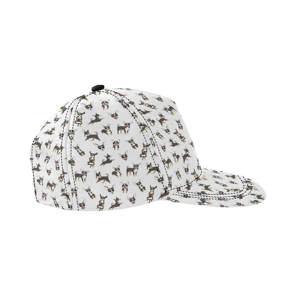 Chihuahua dog pattern All Over Print Snapback Cap