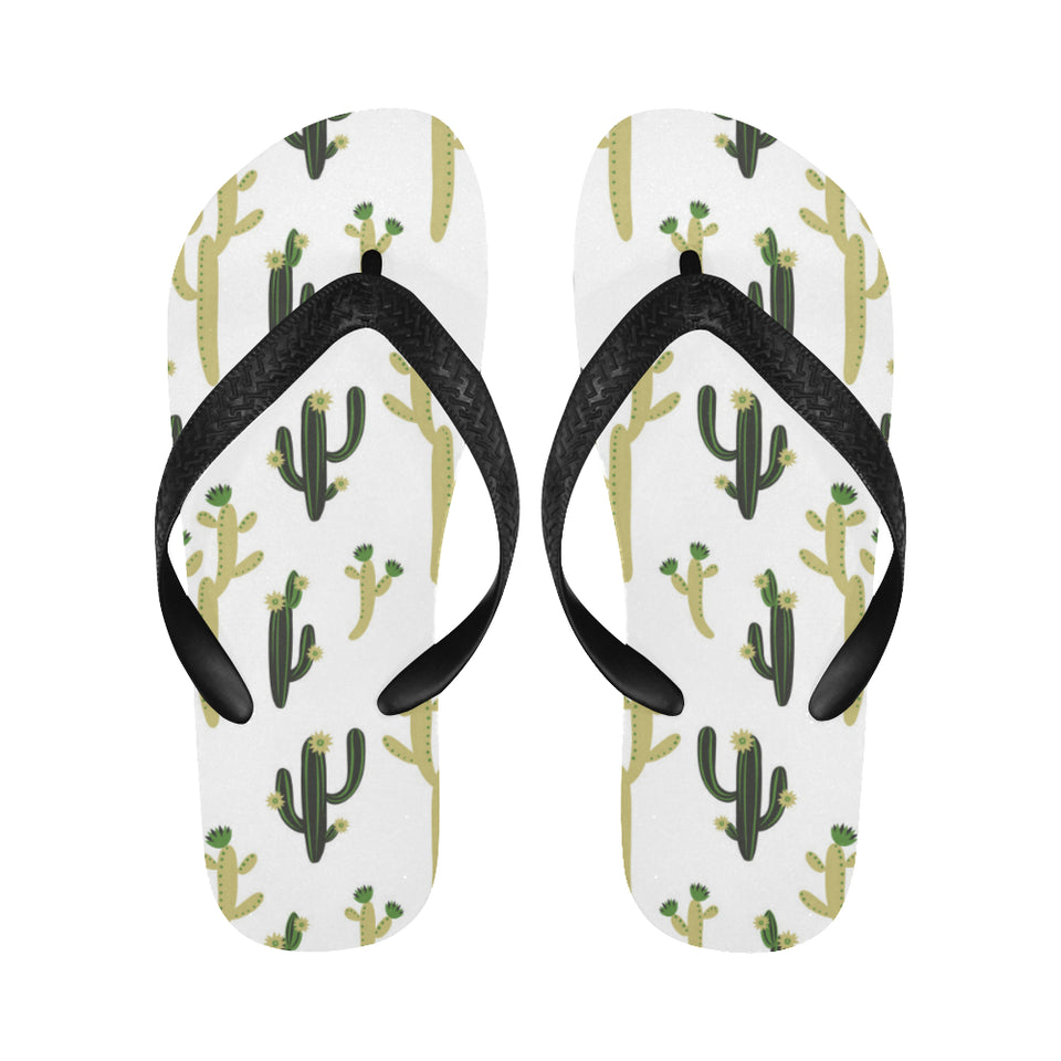 Cute cactus pattern Unisex Flip Flops