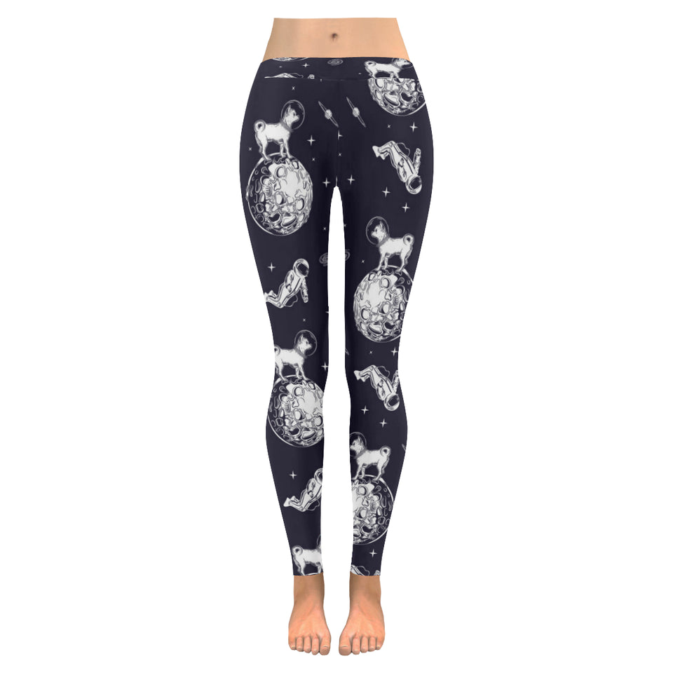 Chihuahua space helmet astronaut pattern Women's Legging Fulfilled In US