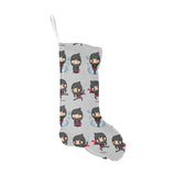 Cute ninja pattern Christmas Stocking