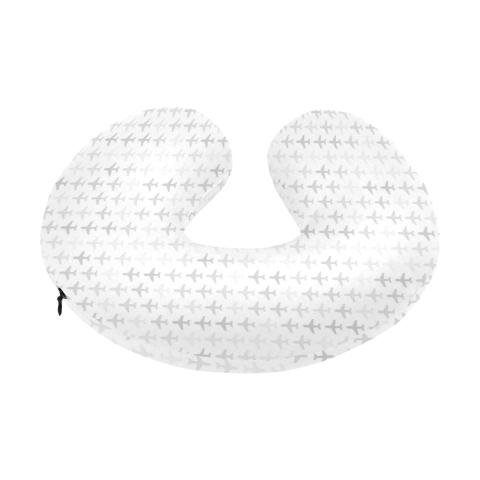 Airplane print pattern U-Shaped Travel Neck Pillow