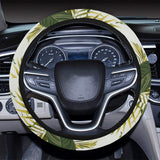 heliconia pattern Car Steering Wheel Cover