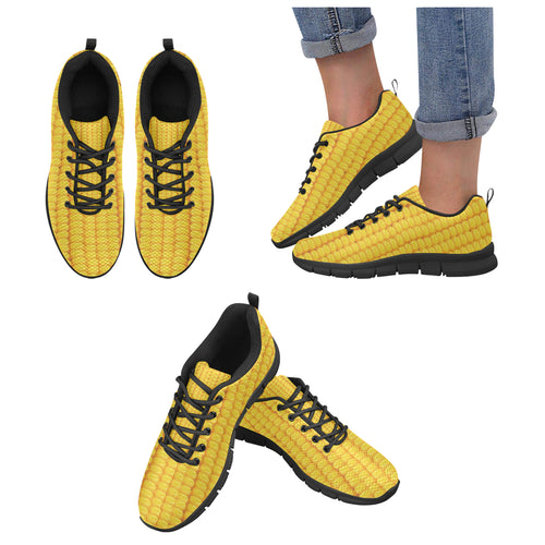 Corn Pattern Print Design 04 Women's Sneaker Shoes