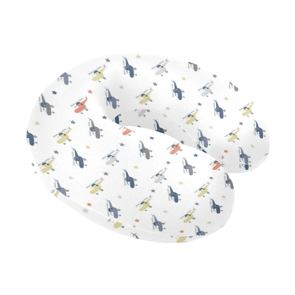 Cute helicopter star pattern U-Shaped Travel Neck Pillow