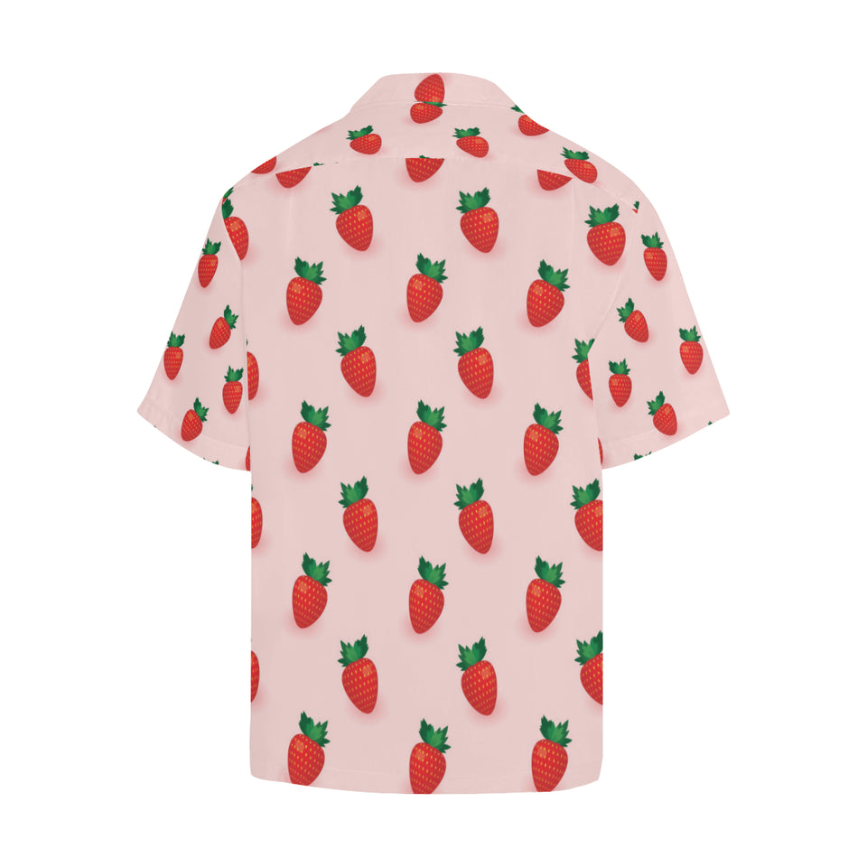 Strawberry beautiful pattern Men's All Over Print Hawaiian Shirt