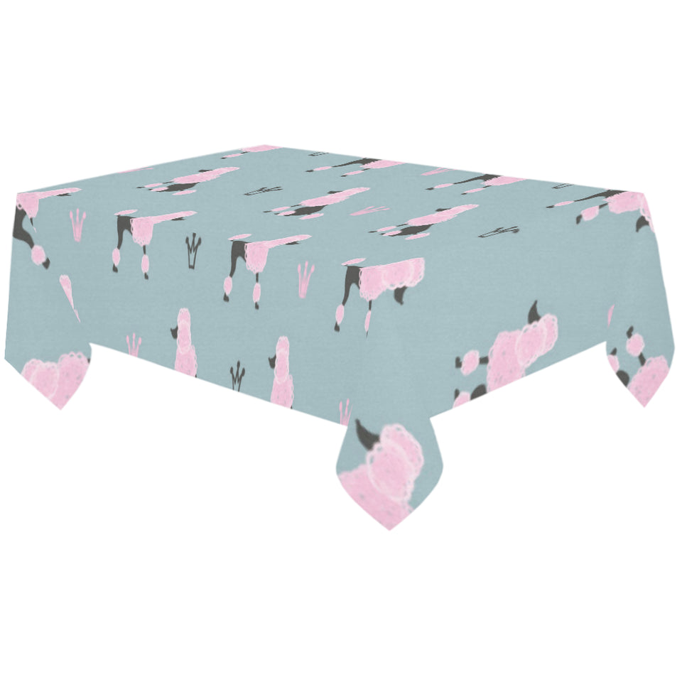 poodle dog pattern Tablecloth