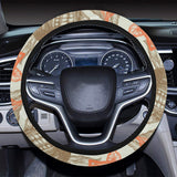 Cocoa beans Cocoa tree pattern Car Steering Wheel Cover