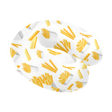 French fries white paper box pattern U-Shaped Travel Neck Pillow