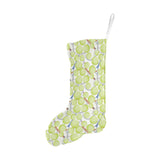 Tennis Pattern Print Design 01 Christmas Stocking