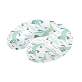 Crocodile diver pattern U-Shaped Travel Neck Pillow