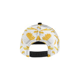 French fries white paper box pattern All Over Print Snapback Cap