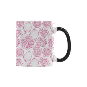 Sketch guava pattern Morphing Mug Heat Changing Mug