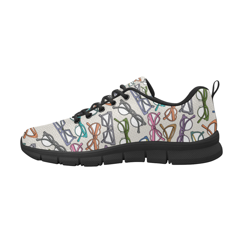 Sun Glasses Pattern Print Design 01 Women's Sneaker Shoes