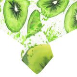 Watercolor kiwi pattern Tablecloth