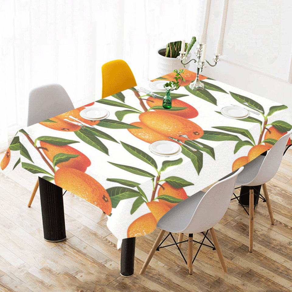 Oranges pattern background Tablecloth
