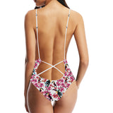 Toucan flower design pattern Women's One-Piece Swimsuit