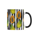 papaya design pattern Morphing Mug Heat Changing Mug