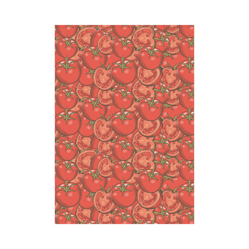 Red Tomato Pattern House Flag Garden Flag