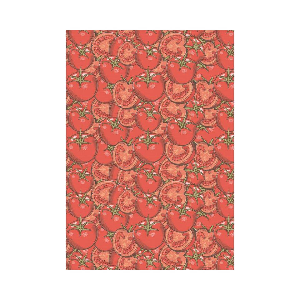 Red Tomato Pattern House Flag Garden Flag