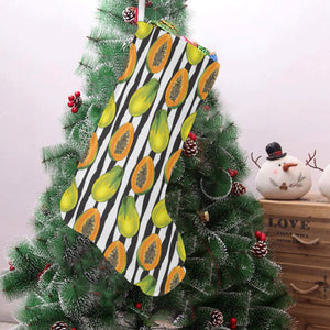 papaya design pattern Christmas Stocking