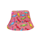 Colorful wrapped candy pattern Unisex Bucket Hat