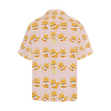 Cute shiba inu dog pattern Men's All Over Print Hawaiian Shirt