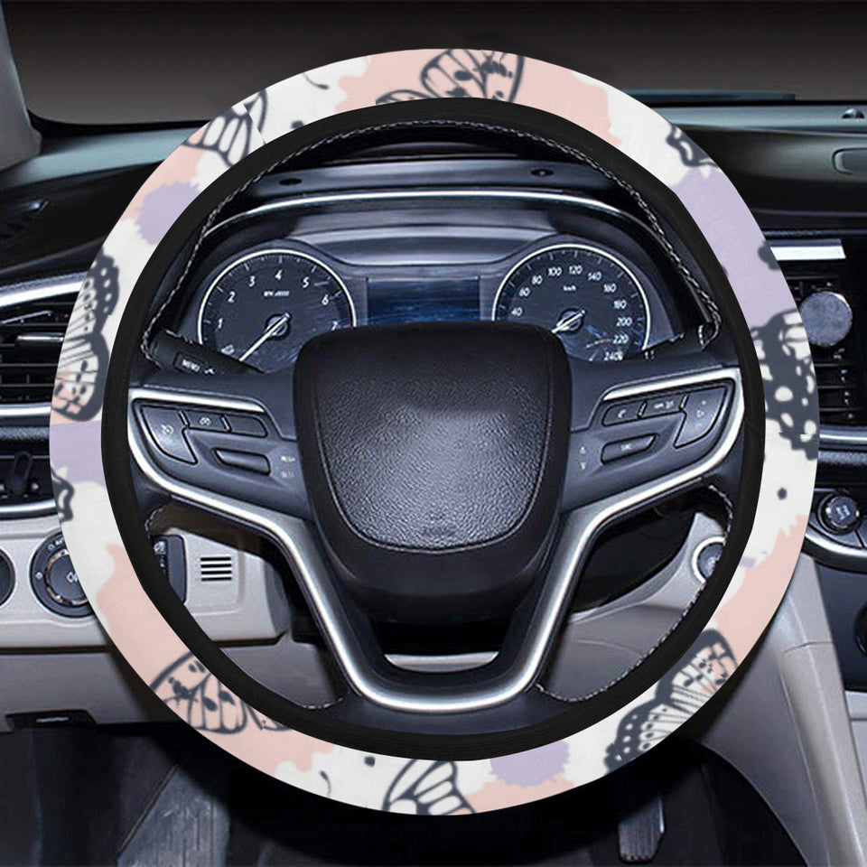 Butterfly pattern Car Steering Wheel Cover
