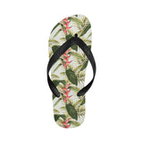 heliconia pattern Unisex Flip Flops