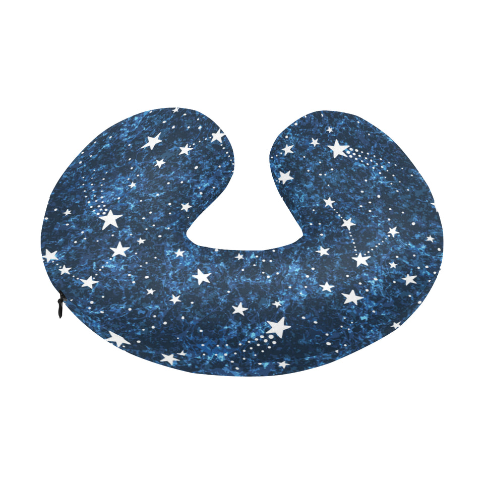 Night sky star pattern U-Shaped Travel Neck Pillow