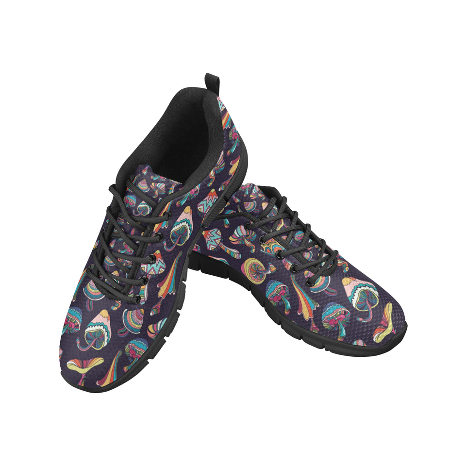 Colorful mushroom pattern Women's Sneaker Shoes