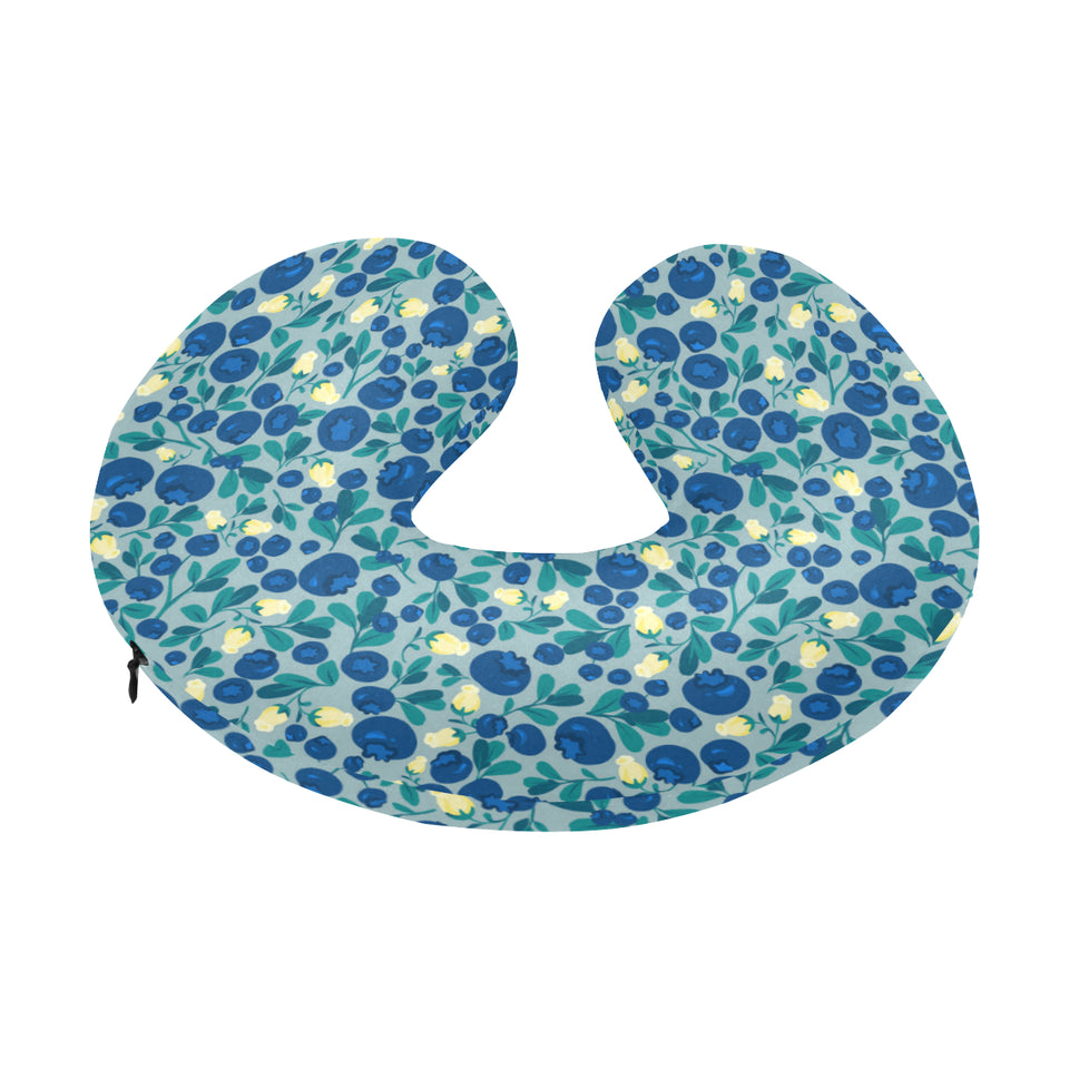blueberry design pattern U-Shaped Travel Neck Pillow