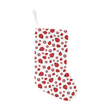 Ladybug Pattern Print Design 04 Christmas Stocking