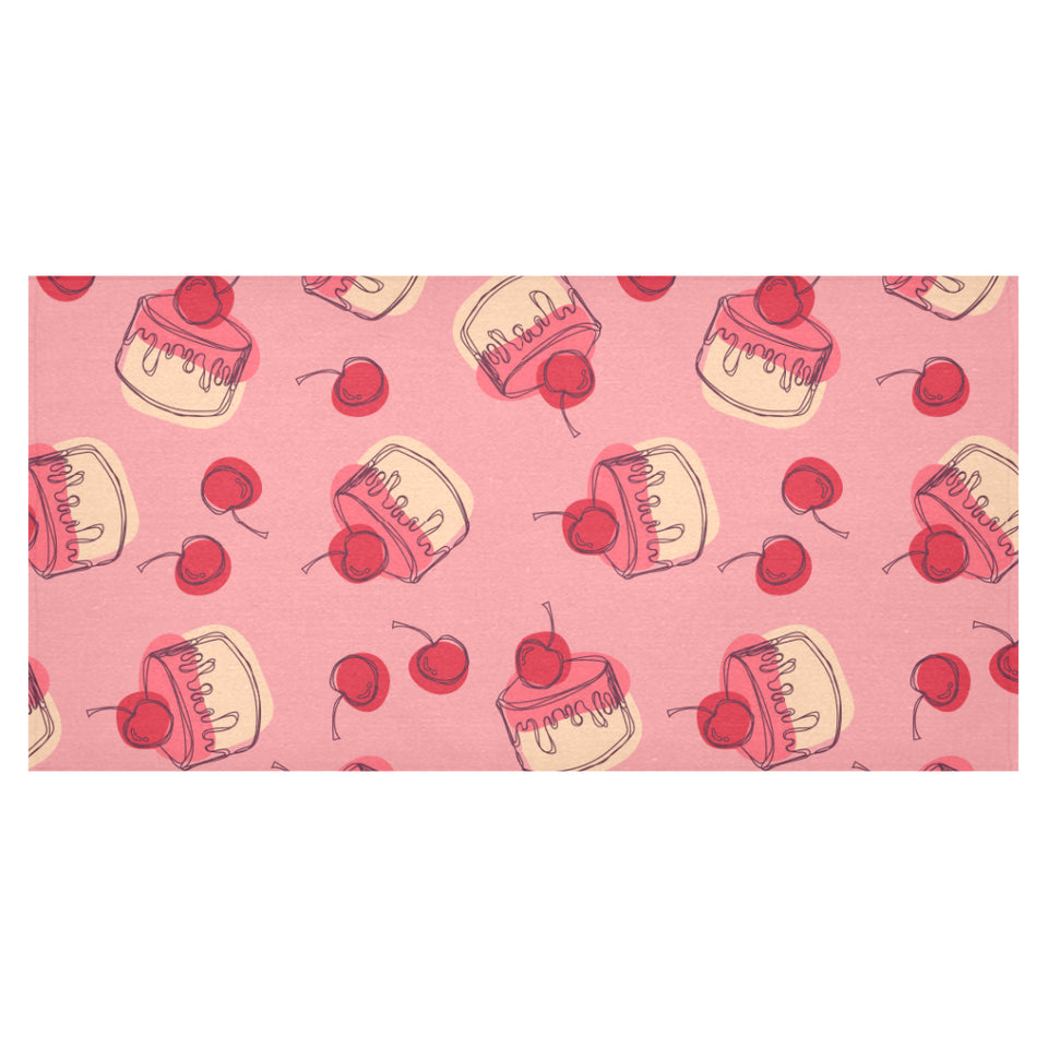Cake cherry pattern Tablecloth
