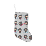 Cute ninja pattern Christmas Stocking