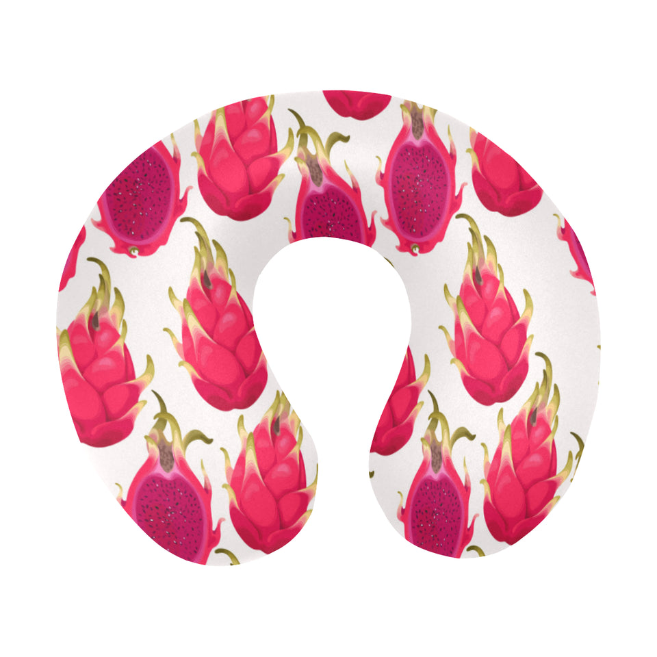 dragon fruits design pattern U-Shaped Travel Neck Pillow