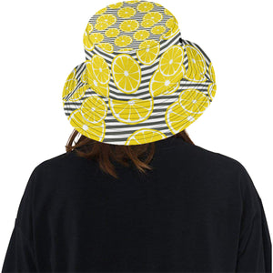 slice of lemon design pattern Unisex Bucket Hat