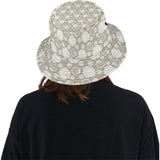 Scallop shell pattern Unisex Bucket Hat