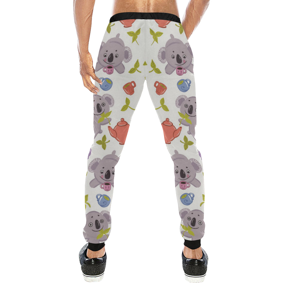 Cute koalas teapots tea Unisex Casual Sweatpants