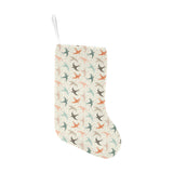 Swallow Pattern Print Design 02 Christmas Stocking