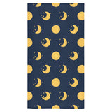 Moon star pattern Bath Towel
