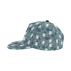 Cute rabbit pattern All Over Print Snapback Cap