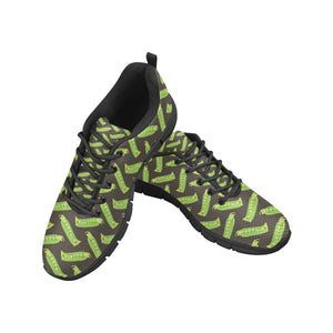 Green Peas Pattern Print Design 05 Women's Sneaker Shoes
