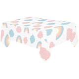 Cute rainbow clound pattern Tablecloth