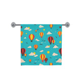 Hot Air Balloon Sky Pattern Bath Towel