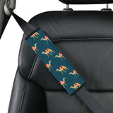Camel pattern blue blackground Car Seat Belt Cover