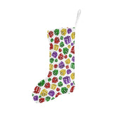 Dice Pattern Print Design 03 Christmas Stocking
