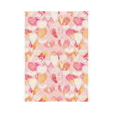 Hand drawn heart design pattern House Flag Garden Flag