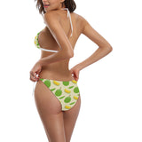 Durian pattern Sexy Bikinis Two-Piece Swimsuits