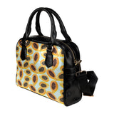 Watercolor papaya pattern Shoulder Handbag