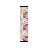 Pig Pattern Print Design 02 Car Seat Belt Cover